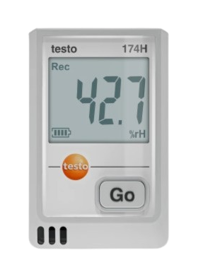 Mini data logger for temperature and humidity